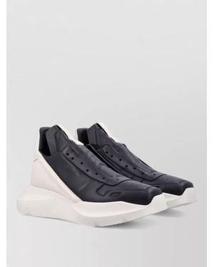 Rick Owens Runner Trainers Breathable Chunky Sole Design - Blue