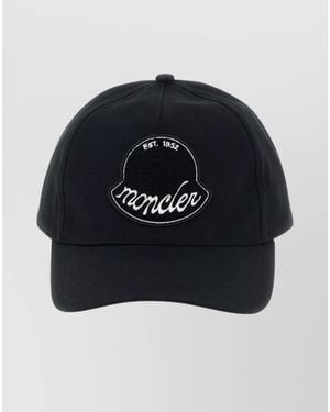 Moncler Cotton Baseball Cap - Blue