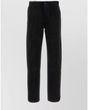 Marcelo Burlon Denim Straight-Leg Jeans - Black
