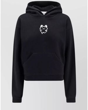 Coperni Organic Cotton Hooded Sweatshirt - Blue
