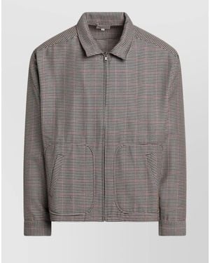 Brain Dead Zip Jacket - Grey