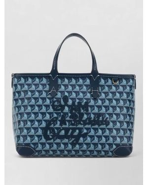 Anya Hindmarch I Am A Plastic Bag Xs Fabric Shoulder Bag - Blue