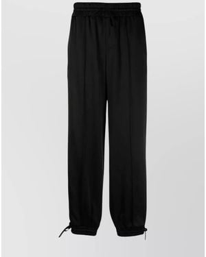 Jil Sander Relaxed-Fit Track Trousers - Black