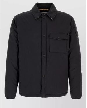 Burberry Quilted Puffer Jacket - Blue