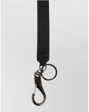 Dolce & Gabbana Logo Keychain - White