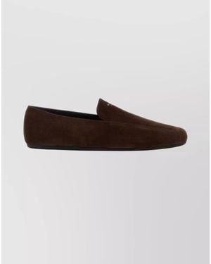 Prada Suede Loafers - Brown