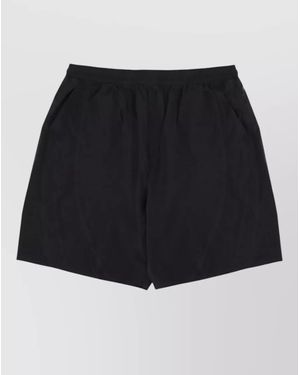 Y-3 Tailored Shorts Featuring Back And Side Pockets - Black