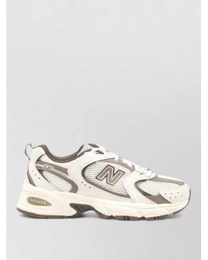 New Balance 530 Trainers Mesh Panels Rubber Outsole - Multicolour