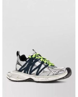 Balenciaga Mesh Rubber 3Xl Sneakers Pull Tab Laces - Multicolor