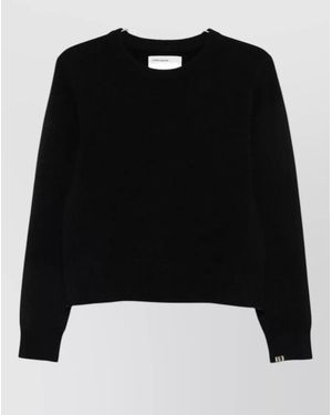 Extreme Cashmere Cashmere Asymmetric Crewneck Jumper - Black