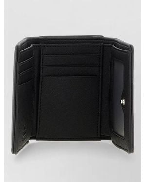 Vivienne Westwood Small Frame Faux Leather Clutch Bag - Black