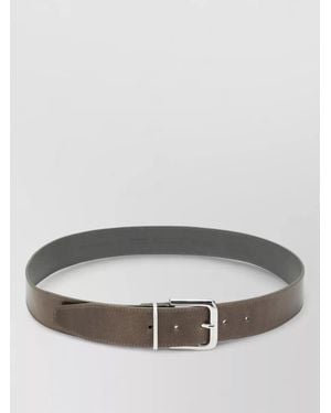 Frankie Shop Leather Belt - Gray