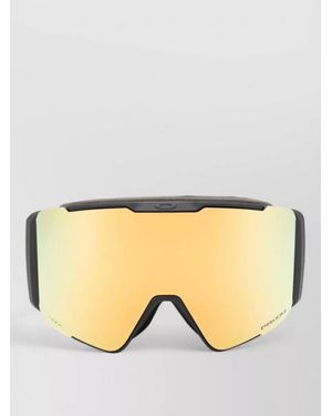 Oakley Performance Sunglasses Wide Coverage Interchangeable Strap - Natural