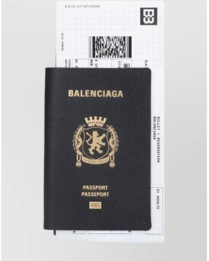 Balenciaga Leather Passport Long Wallet - Multicolour