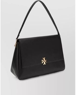 Tory Burch Na Leather Clutch Bag - Black