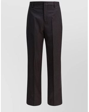 Briglia 1949 Cashmere Tailored Trousers - Black