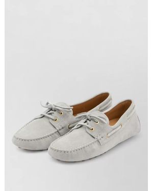 Tod's Suede Loafers - Grey