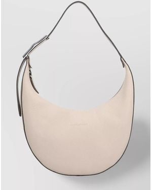 Longchamp Roseau Hobo Bag Adjustable Handle - Natural
