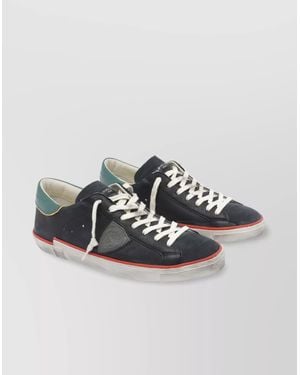 Philippe Model Low Top Sneakers Round Toe - Gray