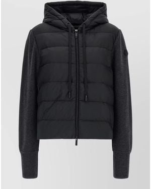 Moncler Padded Bomber Jacket - Black