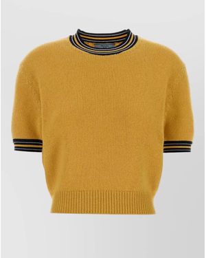 Prada Cashmere Sweater - Yellow