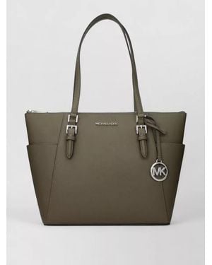 Michael Kors Greenwich Leather Tote Bag - Natural