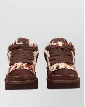 UGG Leather Western Boots - Brown