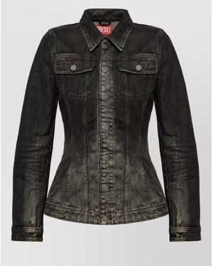 DIESEL Denim Blazer - Black