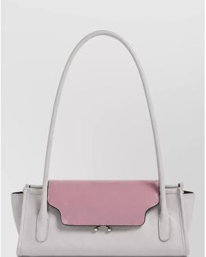 Marni Leather Shoulder Bag - Pink