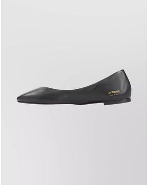 Jacquemus Leather Two-Tone Ballerina Flats - Multicolour