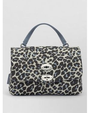Zanellato Leather Shoulder Bag - Grey