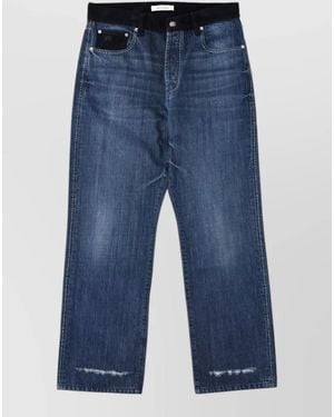 Wales Bonner Straight-Leg Trousers - Blue