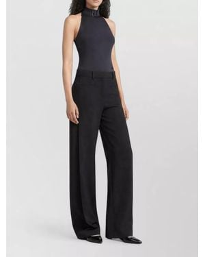 Courreges Heritage Wide-Leg Trousers - Blue