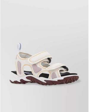 McQ Fabric Sandals - Metallic