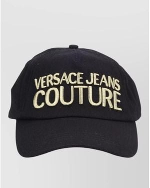 Versace Jeans Couture Cotton Logo Baseball Cap - Black