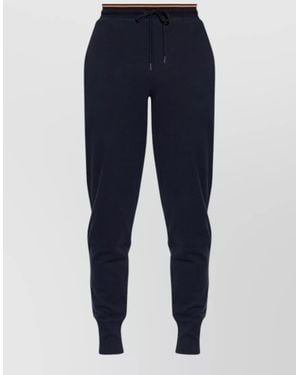 Paul Smith Artist Stripe Cotton Jersey Sweatpants - Blue