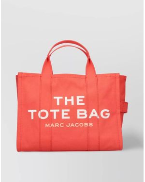 Marc Jacobs Top Handles Tote Bag With Adjustable Shoulder Strap - Red