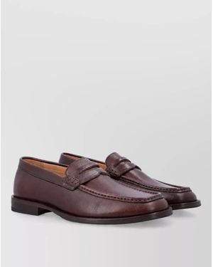 Our Legacy Leather Loafers - Brown
