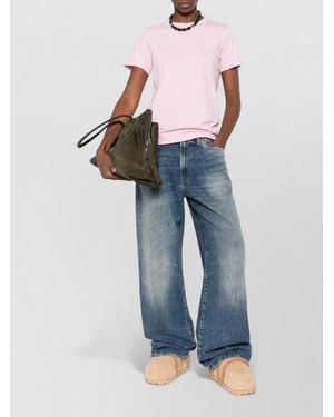 Moschino Cotton Short-Sleeve T-Shirt - Blue