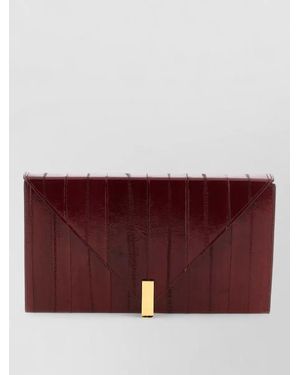 Giuseppe Zanotti Tuxedo Clutch Bag Chain Strap - Purple