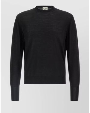 Ma'ry'ya Fine-Knit Jumper - Blue