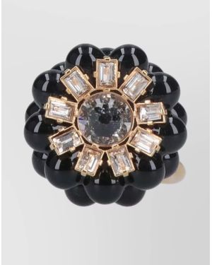 Celine Brass Ring - Gray