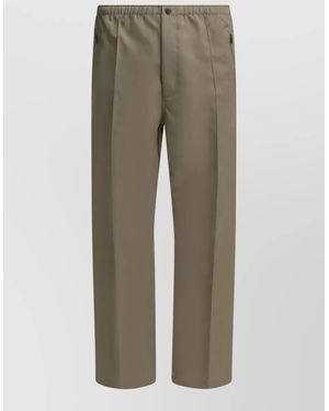 Needles Sport Pants Warm Up Pleated Front Zips - Multicolor