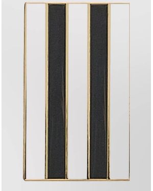 Ami Paris Striped Keyring - Multicolour