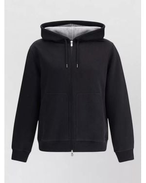 Brunello Cucinelli Cotton Hoodie - Blue