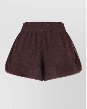 Oséree Straight Cropped Trousers - Brown