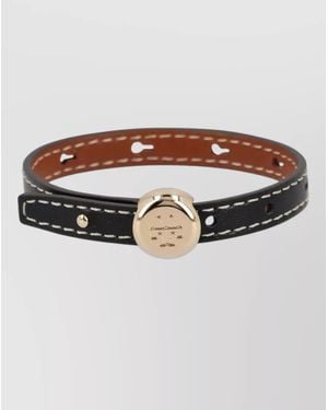 Tory Burch Leather Bracelet - Brown