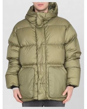 Ienki Ienki Down Hooded Puffer Jacket - Green