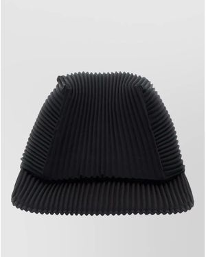 Homme Plissé Issey Miyake Pleated Cap - Black