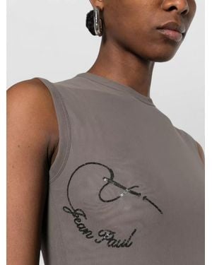 Jean Paul Gaultier Maxi Dress - Gray